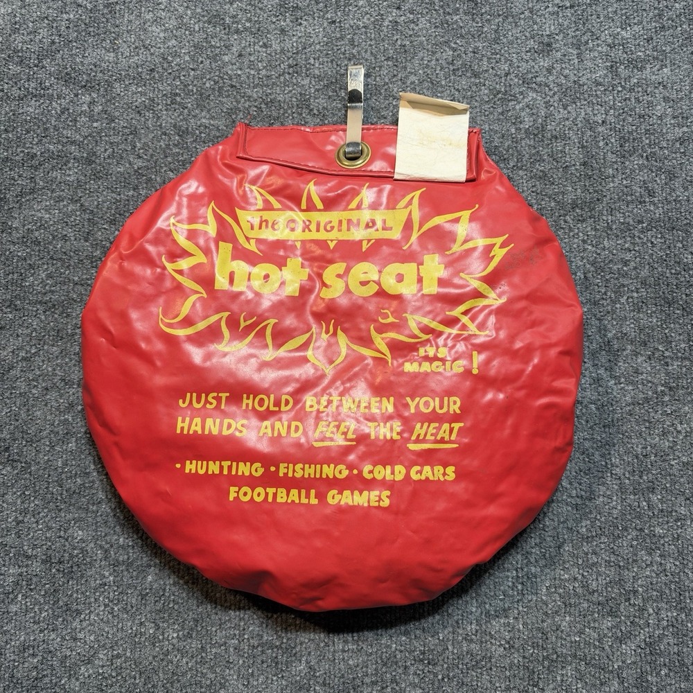 Vintage 1960's Weather Shield "Original Hot Seat" Cushion - Hunting, Sports, Etc